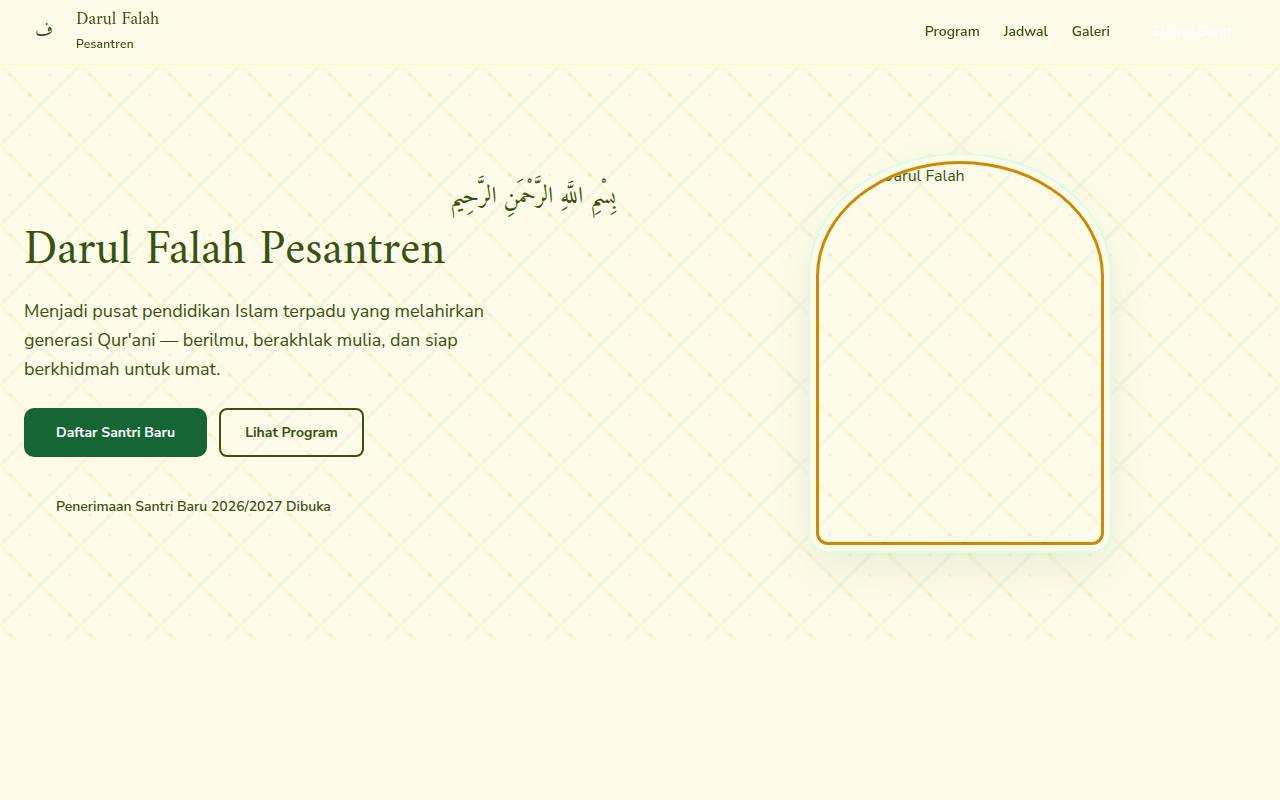 Pondok Pesantren